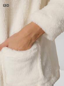 Women Coats - 白色 - 查看 9