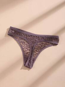3pcs Women's Low-Rise Lace Thong, Comfortable And Breathable, Multi-Color Set, Sexy Lingerie