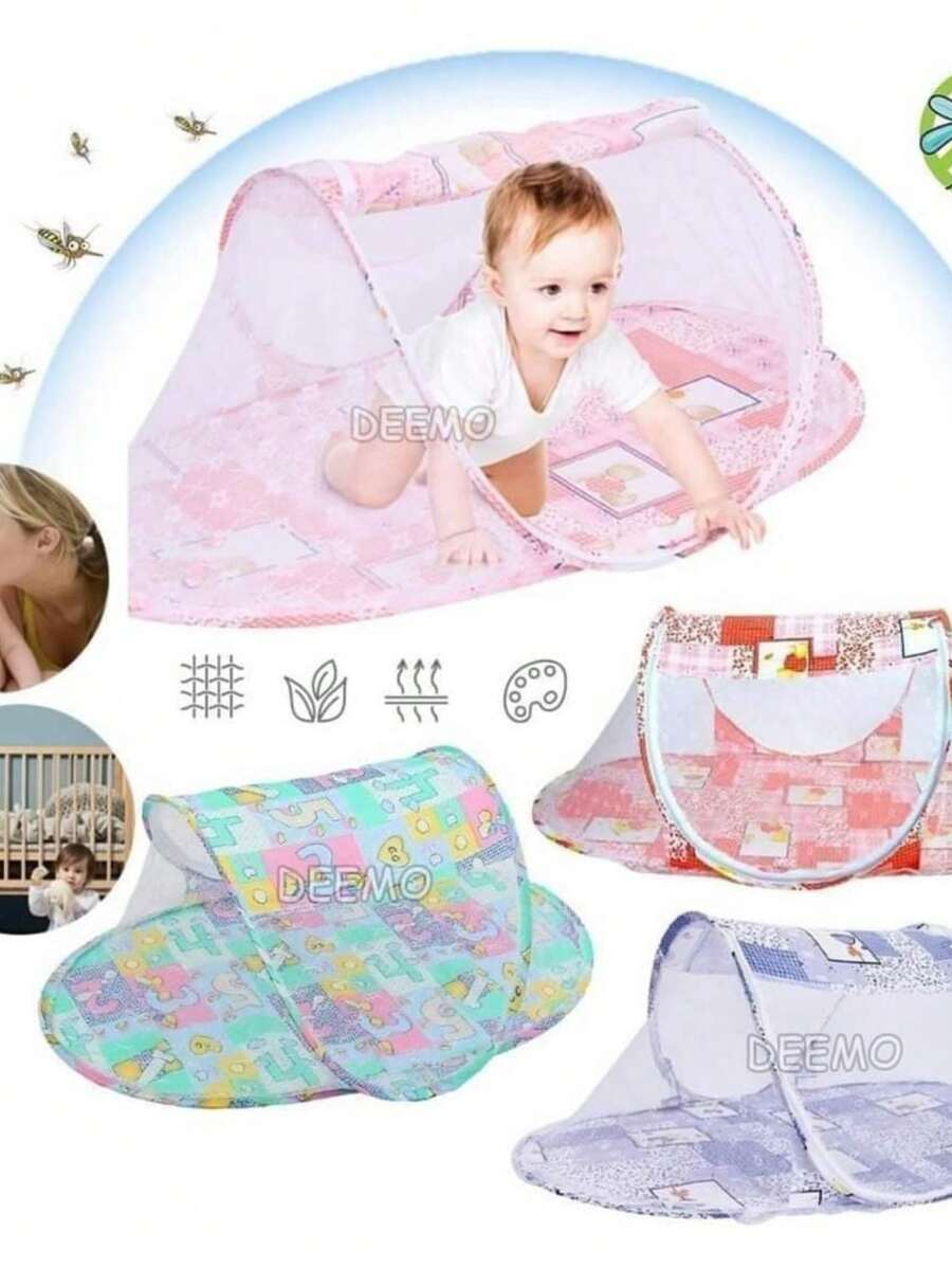Cuna plegable portátil para bebe - Multicolor - Ver 1