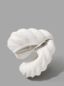 Perforated EVA Clogs Casual Beach Sandals - White - View 4