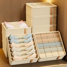 1pc Drawer Type Underwear & Sock Storage Box, Multi-Purpose Household & Student Dormitory Organizer, Closet Compartment Container Decorations Decor Festival Decor Room Decor Home Decor Decor Bedroom Decor