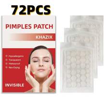 108 piezas/216 piezas de parches para el acné, parche maestro impermeable para el acné y los granos, cubren las imperfecciones de la piel y protegen el acné de la suciedad y los dedos
