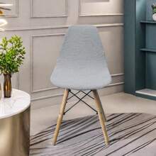 1/2/4/6pcs Waterproof Jacquard Eames Chair Cover Elastic Shell Chair Seat Cushion Cover - Multicolor - View 15