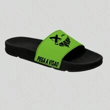 Pega A Visao Men Flip Flops & Slides - 綠色 - 查看 1