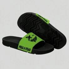 Pega A Visao Men Flip Flops & Slides - 綠色 - 查看 3