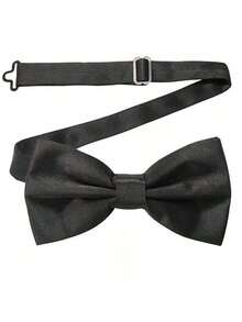 1pc/2pcs Solid Color Men's Business/Party/Wedding Bow Tie, Elegant And Stylish Accessory For Boyfriend/Husband Gift - Multicolor - View 3