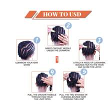 Drehzopf Haar 18 Zoll Drehhaar Lang 1 Packung Afro Kinky Curly Twist Häkeln Synthetisches Marley Haarverlängerungen