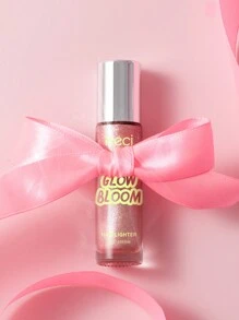 HECI BEAUTY HECI BEAUTY Roller Liquid Body Highlighter,1pc Glitter Face Contour Highlight Brightening Makeup Illuminating Cosmetic, Pearl Highlighter For Full Body,Sexy Beauty Highlight Oil Cosmetics For Beach,Glass Roller Bottles Leak Proof Massage Roller Ball Bottles,Suitable For Students Returning To School