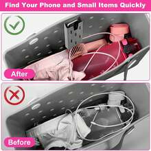 1 件硅胶手机收纳袋、沙滩包配件、手机支架、挂袋、多用途旅行收纳袋、现代时尚、易于清洁 - 彩色 - 查看 6