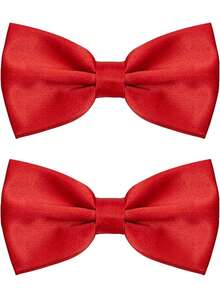 1pc/2pcs Solid Color Men's Business/Party/Wedding Bow Tie, Elegant And Stylish Accessory For Boyfriend/Husband Gift - Multicolor - View 16