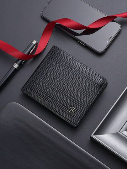 1pc Retro Short Men's Wallet Ultra-Thin Youth Clip Multifunctional Card Holder Student New Style Leather For Men Wallet Purse Wallet Small Wallet Men Wallet Leather