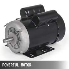 1.5HP Compressor Electric Motor  3450rpm Reversible Single Phase 56 Frame Air Compressor Motor 5 8   Shaft Diameter Electric Motor For Air Compressor General Equipment  115 230VAC - màu đen - Xem 3
