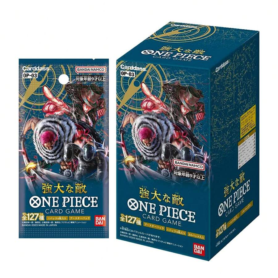Carton Display One Piece Card Game OP-03 Mighty Enemies 12Pcs