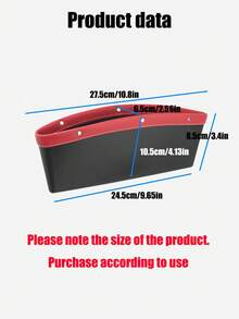 2 hộp đựng đồ lót ghế ô tô bằng da ABS - Một cỡ - Xem 6