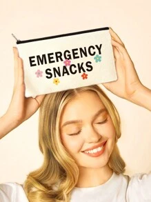 1pc Y2K Style Rainbow Letter Print Colorful Letter Design Funny Makeup Pouch Portable Toiletry Bag For Travel Makeup Bag Make Up Organizer Makeup Storage Cosmetic Bag Wash Bag Bathroom College Dorm ,Travel Stuff  Multifunctional Cosmetic Organizer Cute Handbag Wallet Pouch Case Portable Cosmetics Brush Storage Clutch With Zipper Closure For Lipstick, Brush, Skincare, Mobile Phone, Coin, Small Items, For Home, Travel, Beach,Pool Party,Vacation And School Use,Home Decor,Bathroom Livingroom Bathroom Organizer,Jewelry Organizer,Lip Oil Organizer,Nail Polish Organizer,Travel Essentials Cruise Essentials Dorm Essentials,Wedding Bridesmaid Gifts,Nurse Gifts,Sisters Gift,Mom Gifts,Birthday Gifts,Gifts For Friends And Teachers - Multicolor - View 23