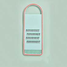 1 pieza Cortador de verduras multifuncional, cortador de mandolina, rallador de acero inoxidable, utensilio de cocina para cortar juliana de patatas - Multicolor - Ver 5