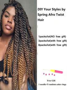 إكسسوارات شعر أومبير T1B/30/27 ذو تموجات أفرو كينكي حزم شعر بالجملة مفصولة مسبقًا لتمديد ضفائر مارلي كروشيه للنساء ضفائر تمويج مستعارة