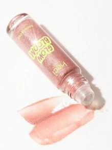 HECI BEAUTY HECI BEAUTY Roller Liquid Body Highlighter,1pc Glitter Face Contour Highlight Brightening Makeup Illuminating Cosmetic, Pearl Highlighter For Full Body,Sexy Beauty Highlight Oil Cosmetics For Beach,Glass Roller Bottles Leak Proof Massage Roller Ball Bottles,Suitable For Students Returning To School