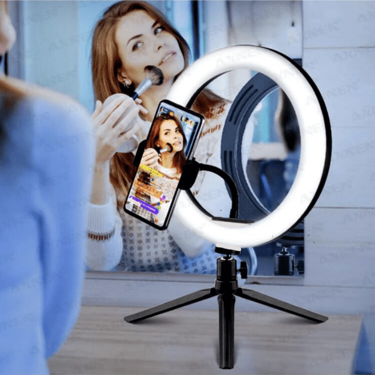 Shein Light Computer Desktop 12 Inch Fill Light Setting 360 Rotation Angle Multifunctional Switch ...