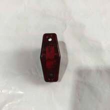 Latest Version Universal Truck Side Marker Light Mini 2 Led Warning Lamp Pickup Lights Turn Singal Lighting For Trailer Camper RV - Red - View 12