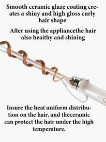 CRASTS Star 9mm Wool Roll Quick Heating One-Button Switch Portable Curling Iron HC-033 - UK Plug(220-240V) - View 7