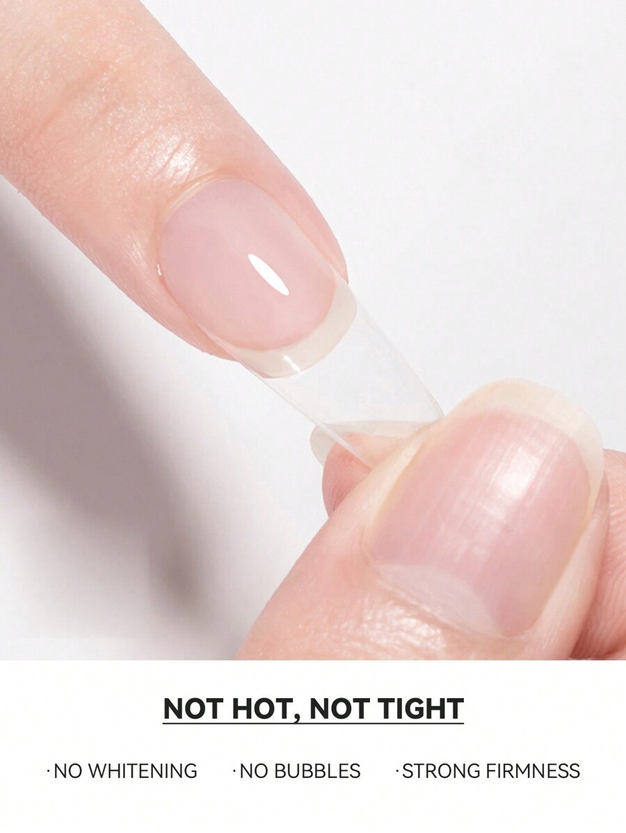 1Pc 15g Solid Nail Tips Gel Solid Sticker Nail Tips Adhesive Glue Patch