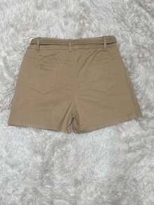 Women Shorts - Màu Khaki - Xem 2
