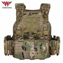 YAKEDA Light Weight Outdoor Hunting MOLLE  Vest - màu đen - Xem 1