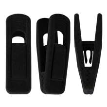 10pcs /20pcs Velvet Hangers Clips, Pants Hangers Velvet Clips, Strong Finger Clips Perfect For Thin Velvet Hangers