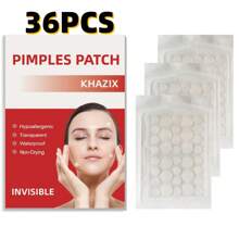 108 piezas/216 piezas de parches para el acné, parche maestro impermeable para el acné y los granos, cubren las imperfecciones de la piel y protegen el acné de la suciedad y los dedos