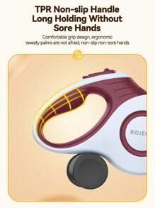 ROJECO Automatic Retractable Dog Leash Extendable Rope Dog Lead For Walking Small Large Dogs Roulette Leash Dog Accessories, 5MRed