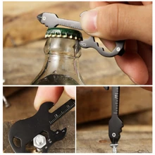 Móc khóa đa chức năng được cá nhân hóa, Công cụ bỏ túi quà tặng, Mặt dây chuyền đàn guitar mini, Quà lưu niệm tùy chỉnh, Dụng cụ mở chai đàn guitar sáng tạo ngoài trời, Dụng cụ đo khẩn cấp, Cờ lê thước kẻ mở chai bia, Quà tặng tình bạn, Quà tặng sinh nhật - Kiểu phông chữ - Xem 6