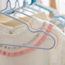 20 piezas/10 piezas Perchas para niños, perchas para ropa de bebé y recién nacido, estante multiusos para secar ropa, regalo para el Día de los Enamorados