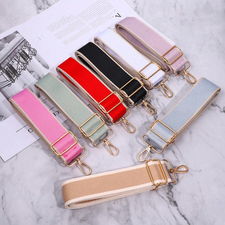 时尚几何图案可调节交叉肩带，包袋的绝佳配件替代品