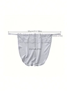 4pcs/3pcs/2pcs Contrast Color Lace Bras, Invisible Nipple Covers, Women Lingerie And Bra Accessories - A - View 4