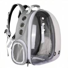 IISVGE Cat Backpack Carrier, Pet Bubble Carrying Bag For Small Medium Kitty Puppy, Transparent Cat Space Capsule Backpack Airline Approved, Breathable Cat Travel Bag For Hiking Walking Camping, Black - Multicolor - View 9