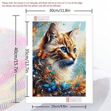 طقم رسومات الماس 5D الجاهزة للحيوانات القطط والكلاب والطيور والفهود نموذج كامل مربع أو دائري من الماس الفسيفساء للبالغين هدية يدوية لديكور المنزل