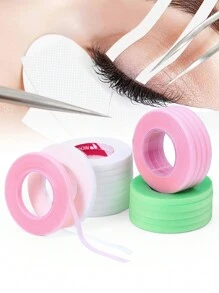 HMQ beauty 10卷4毫米低过敏性睫毛嫁接隔离贴，透气睫毛嫁接美容工具，适用于美睫沙龙 - 彩色 - 查看 1