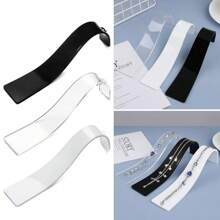 项链收纳架支架手链盒珠宝展柜手表展示架亚克力立管珠宝柜台配件 - 彩色 - 查看 5