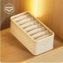 1pc Drawer Type Underwear & Sock Storage Box, Multi-Purpose Household & Student Dormitory Organizer, Closet Compartment Container Decorations Decor Festival Decor Room Decor Home Decor Decor Bedroom Decor