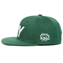 AR 1 件男士 NY 字母棒球帽，带 1982 数字，嘻哈风格运动帽，时尚户外可调节防晒休闲帽，适合春季、秋季、旅行、海滩、派对 - 彩色 - 查看 4