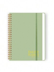 Sổ kế hoạch hàng ngày (1 cuốn), ghi chép lịch trình, lên kế hoạch và sắp xếp công việc, nhật ký email, thích hợp cho văn phòng/học tập, quà tặng unisex. - Nhiều màu - Xem 8