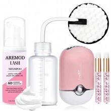 Lash Shampoo For Lash Extension Eye Makeup Remover Lash Fan  Eyelash Cleansing Lash Shampoo Spoolies For Eyelash Extensions - Multicolor - View 9