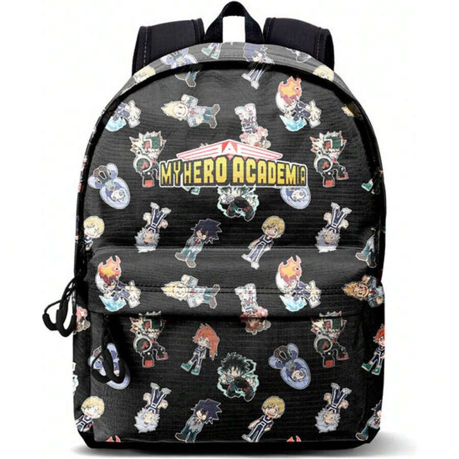 Sac à Dos My Hero Academia Karactermania - Taille Unique 44 Cm - Design Inspiré De La Série - Pour école Ou Loisirs