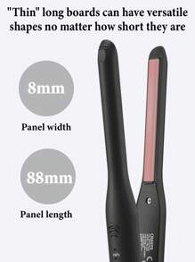 CRASTS Narrow Bangs & Hair Ends Clip, Unisex, Root Volumizer, Adjustable Temperature Hair Styling Tool - US A Type Plug(110-127V) - View 8