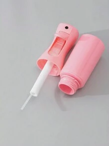 1 pieza Botella rociadora de alta presión rosa para el cabello y el maquillaje, regadera multifuncional con rocío fino, botella con bomba de presión para jardinería, accesorios rosas