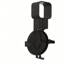 Outlet Wall Mount Stand For Echo Dot 3rd Generation, Plug Mount For Alexa Smart Home Speakers Voice Assistants, Space Saving Accessories With Cable Management - Black - View 1