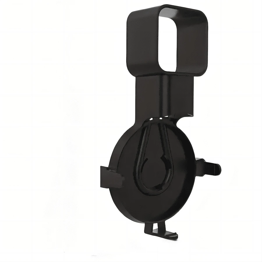 Outlet Wall Mount Stand For Echo Dot 3rd Generation, Plug Mount For Alexa Smart Home Speakers Voice Assistants, Space Saving Accessories With Cable Management - Black - View 1