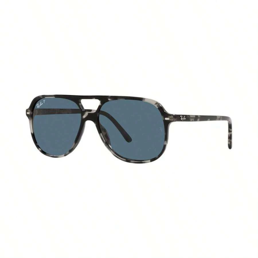 Ray-Ban Unisex Polarized Sunglasses, RB2198 BILL - Gray Havana - View 1