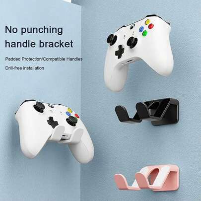 1pc Game Controller Headset Hangende Stand Houder Muurbevestiging Display Rack Universele Opslag Plank Houder Compatibel met PS4 Voor X-Box Switch Pro